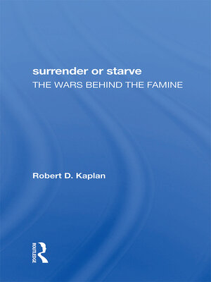 cover image of Surrender Or Starve